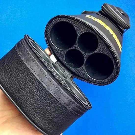 Biljartkeu Koffer - Poolkeu Tas - Biljart Spelen - Harde Bescherming - 85 cm - Zwart