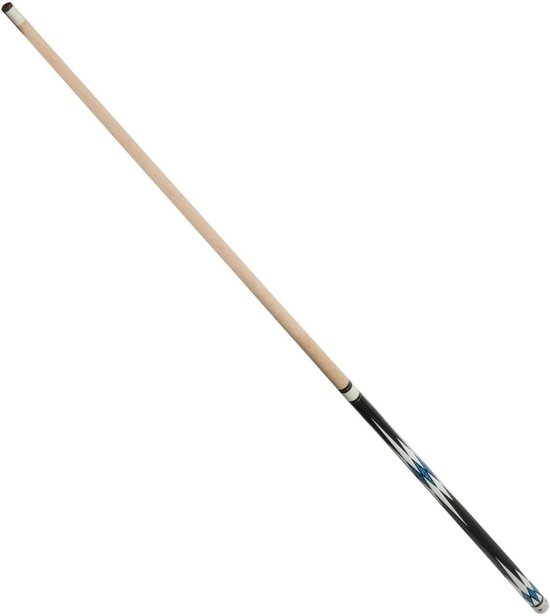 Biljartkeu - Poolkeu - Spelplezier - Esdoornhout - 145 cm - Gedrukt