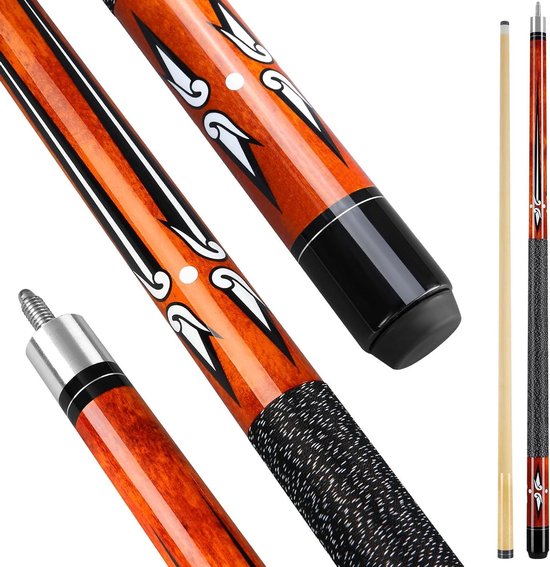 Biljartkeu - Poolstick Keu - Poolen - Canadees Esdoornhout - 147 cm - Bruin