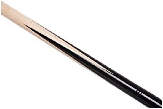 Biljartkeu - Poolstick - Poolen - Geschroefd middenstuk - 1.20m - Zwart