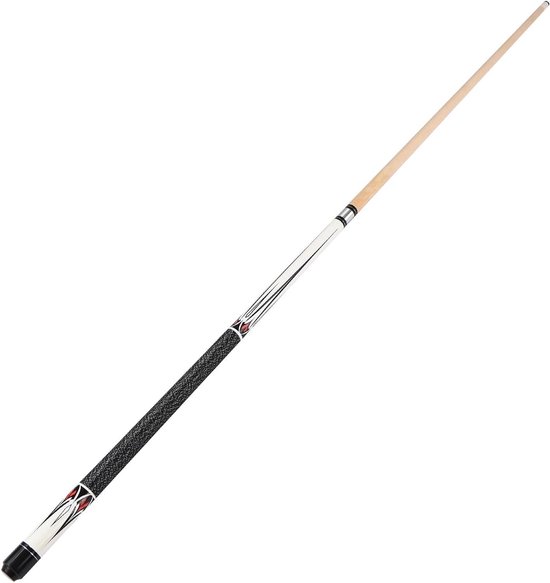 Biljartkeu - Poolstok - Poolen - Dubbele sectie ontwerp - 147 cm - Meerkleurig