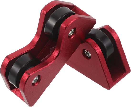Biljartkeu Rechtheidsdetector - Keu Roller Tester - Keu Onderhoud - Microdetectie Licht - 62 cm - Rood