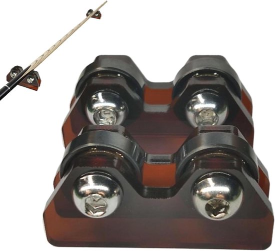 Biljartkeu Rechtheidsmeter - Keu Kalibrator - Keu Controleren - Uniek Concentrisch Ontwerp - 305 cm - Transparant