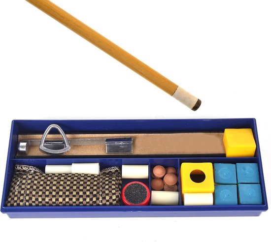 Biljartkeu Reparatie - Keu Onderhoudsset - Pooltafel Keu Herstel - Met Klem en Schuurpapier - 10 cm Klem