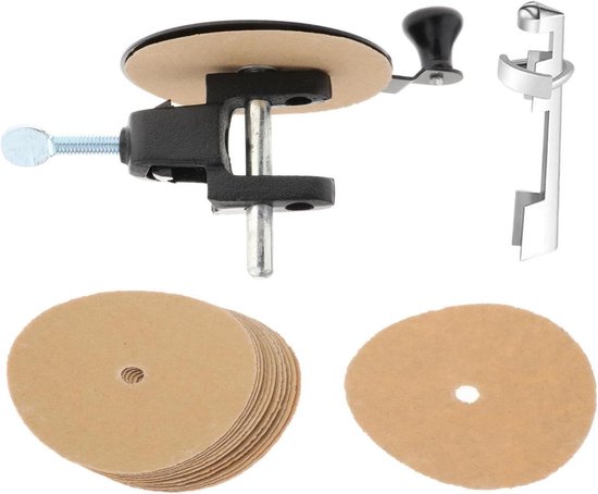 Biljartkeu Reparatie Set - Keu Onderhoud - Keu Tip Reparatie - Compleet Met 14 Schuurpapiertjes