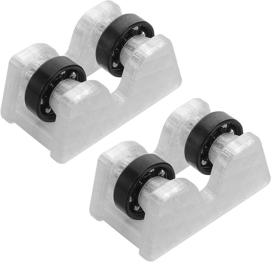 Biljartkeu Roller - Keu Rechtheidstester - Keu Onderhoud - Snelle Meting - 5.7 cm - Transparant