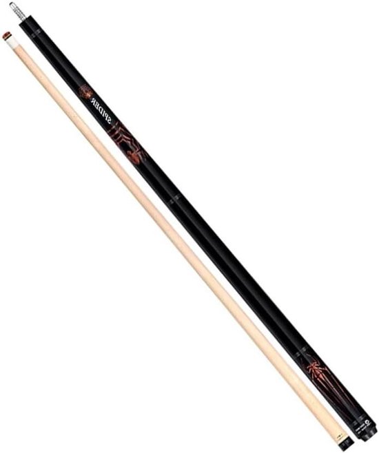 Biljartkeu Set - Poolkeu 2-delig - Precisie Spel - Handgemaakt Esdoorn - 58 inch - Natuurlijk Hout