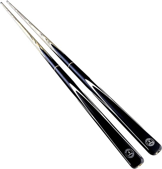 Biljartkeu Set - Poolkeu - Thuis Spelen - Verlengstuk Inclusief - 145 cm - Zwart