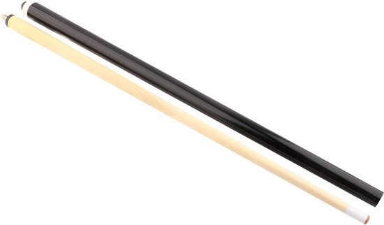 Biljartkeu Set - Snooker Keu - Kinderen Leren - Esdoorn Constructie - 1.2 Meter - Natuurlijk Hout van Merkloos