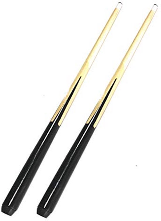 Biljartkeu Set - Snookerkeu Kinderen - Spelplezier Binnen - Handgepolijst Essenhout - 50-122 cm - Natuurlijk