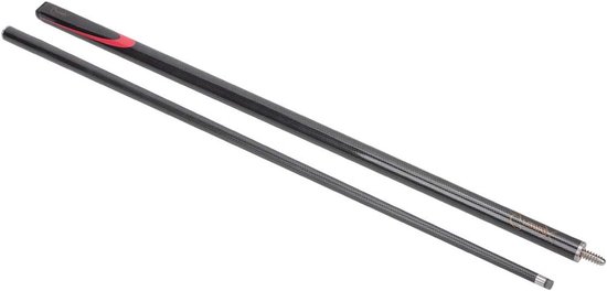 Biljartkeu - Snooker Keu - Pool Spelen - Hoge Kwaliteit - 1.45m - Zwart