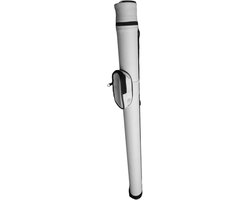 Biljartkeu tas 2/4 gaten zwembad keu koffer snooker club met verdeler biljart zwembad keu stick draagtas biljart koffer accessoires (wit 2 gaten)