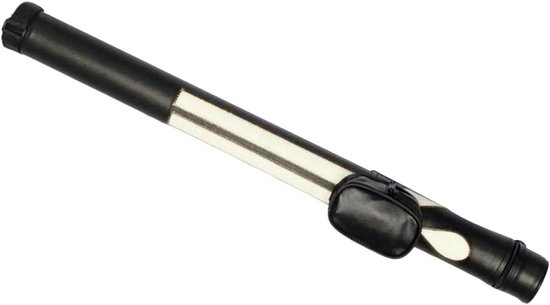 Biljartkeu Tas - Keu Drager - Sport Accessoire - Beschermt Keus - 82 cm Lengte - Zwart Wit