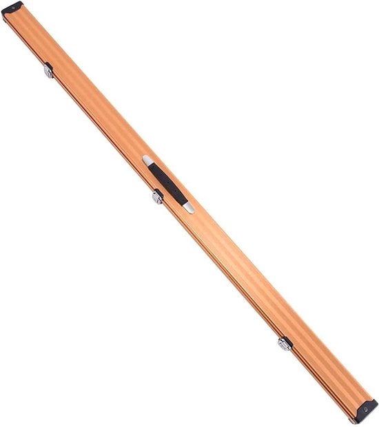 Biljartkeu Tas - Keu Koffer - Biljart Spelen - Aluminium Legering - 120 cm - Goud