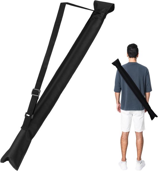 Biljartkeu Tas - Snooker Stok Opberger - Biljart Spelen - Opvouwbaar Ontwerp - 81 cm - Zwart