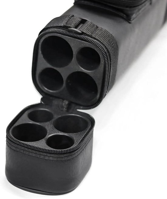 Biljartkeu Tas - Stokken Houder - Keu Transport - Robuuste Constructie - 88 cm Lengte - Zwart