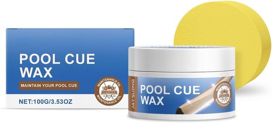 Biljartkeu wax 100 g - Houten keu verzorgingsproduct - Vocht- en stofbescherming - Onderhoud voor biljartliefhebbers - ShopVlot