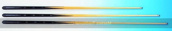 Biljartkeus Set - Pool Keus - Spel Uitoefenen - Schroefdop Tip - 93 cm - Zwart