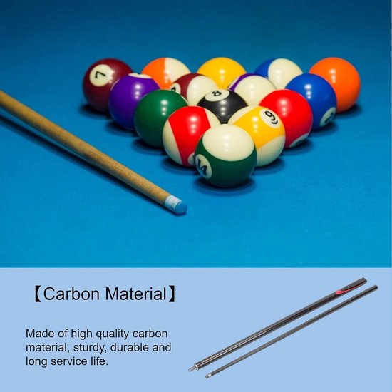 Biljartkeus Stick - Poolkeus Keu - Biljart Spelen - Lichtgewicht Ontwerp