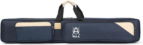 Biljartkeutas - Keutas Poolkeutas - Biljart Spelen - Zeven Gaten - 83x14x75cm - Blauw