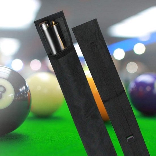 Biljartkoffer Hoogwaardige Nylon - Verstelbare Schouderband - Bescherming tegen Stof/Dirt - Lichtgewicht - 1/2/3/4 Snooker Sticks - Duurzaam Materiaal - Biljarttas