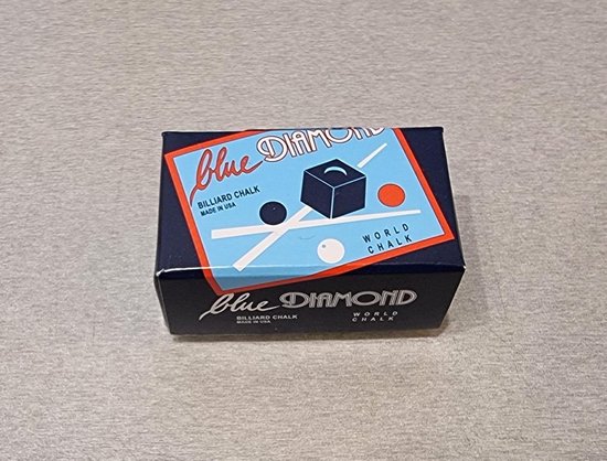 Biljartkrijt Blauw - Kwalitatief Krijt voor Alle Biljart Varianten van Buffalo