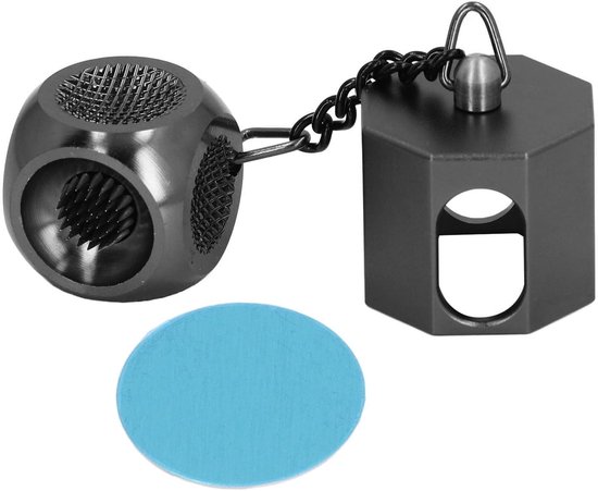 Biljartkrijthouder - Krijt Houder - Biljart Accessoire - Magnetisch Bevestiging - Draagbaar Ontwerp - Zwart