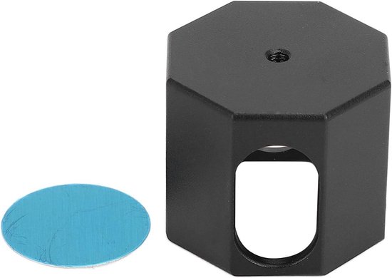 Biljartkrijthouder - Krijtkoffer Keu - Biljart Accessoire - Magnetisch Ontwerp - 3x3x2.5 cm - Zilver