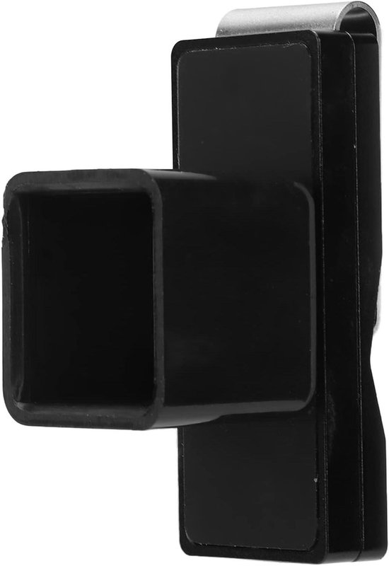 Biljartkrijthouder - Snooker krijtdoos - Biljart Spelen - Magnetische Clip - 13 x 7 x 4 cm - Zwart