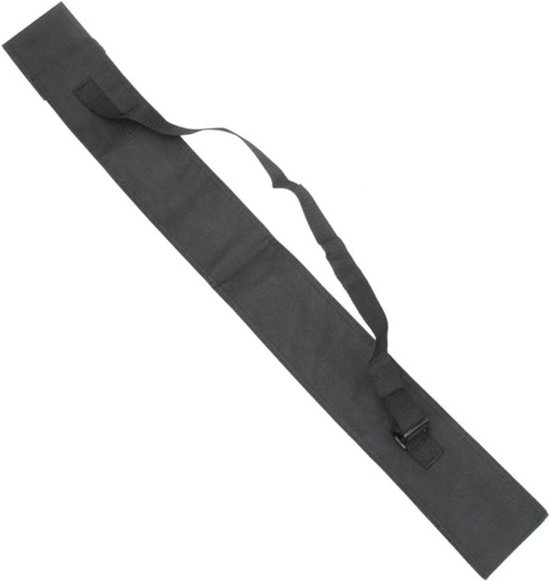 Biljartstaarttas - Keutas Opbergtas - Biljart Accessoires - Waterdicht Duurzaam Materiaal - 80/115 cm - Zwart