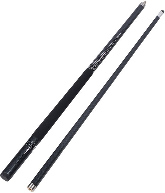 Biljartstok Koolstofvezel - 13 Mm Tip - Antislip Grip - Lichtgewicht - Schokbestendig - Premium Prestaties - Poolkeu