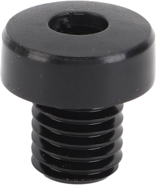 Biljartstok Reserveonderdeel, Aluminium Rubber Steunplug voor biljartkeus - Professioneel en thuisgebruik - Duurzaam - Zwart rubber - Biljart - Biljart keu apparaat - Geschikt voor alle merken Biljartstokken - Zwart model