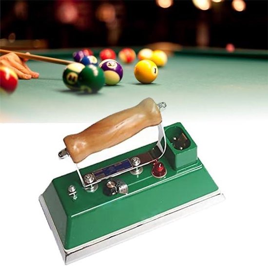 Biljarttafel Strijkijzer - Snooker Laken Onderhoud - Tafelkleed Glad Maken - Instelbare Temperatuur - 60-240 Graden - Zwart
