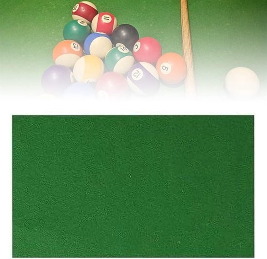 Biljarttafel Vilt - Pooltafel Kleed - Verbeterde Gameplay - Duurzame Kwaliteit - Verkrijgbaar in 7 8 9 11