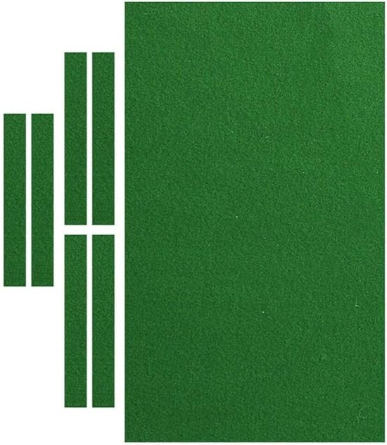 Biljarttafel Vilt - Pooltafel Stof - Indoor Biljarten - Pluist Niet - 2.8 meter - Groen