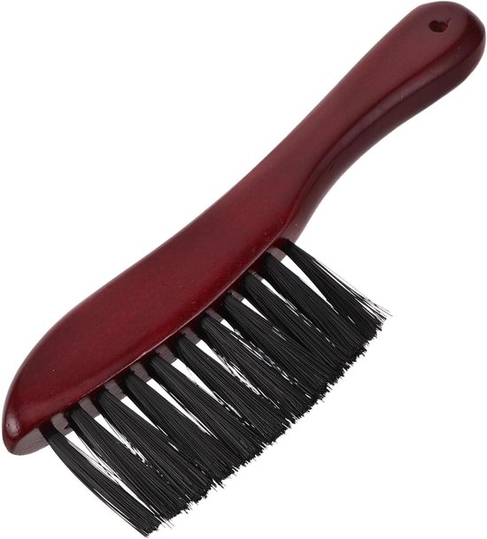 Biljarttafelborstel - Pooltafelreiniger Tafelkleedborstel - Onderhoud en Reiniging - Houten Handvat PVC Borstels - 20.8 x 7 x 2 cm