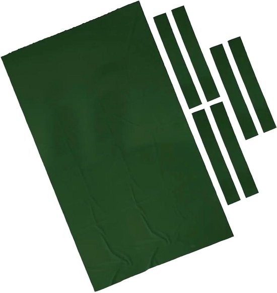 Biljarttafelkleed - Tafelvilt - Biljart Spel - Professionele Kwaliteit - 9 Pot Tafel - Groen