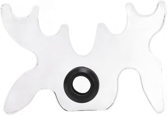 Billiard Bridge Head met Rubber, Ideaal voor Pooltafel en Biljartspellen, Verbetert Precisie en Stabiliteit