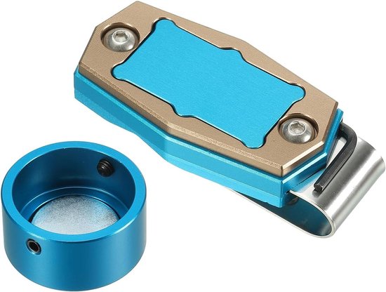 Billiard Chalk Holder - Pool Chalk Case - Billiard Sports - Magnetic Closure - 14 x 10 x 2 cm