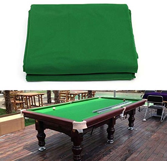 Billiard Cloth Pool Table Felt for 9 Foot Tables with Fabric Strips van Boshen