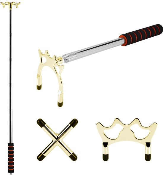 Billiard Cue Retractable Billiard Cue Stick Bridgehouder Billiardaccessoires met Afneembare Messing Brugkop
