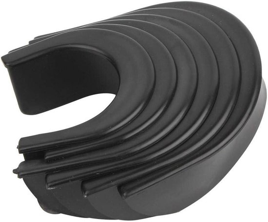 Billiard Liners - Pool Table Pockets - Tafel Onderhoud - Slijtvast Rubber - 6 stuks - Zwart