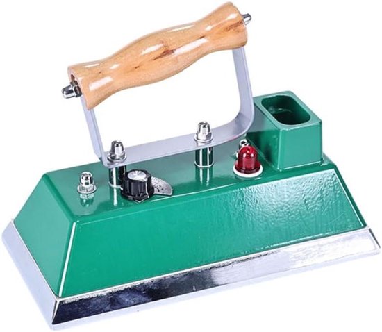 Billiard Mat Iron - Table Cloth Straightener - Table Maintenance - Adjustable Temperature - 67 cm - Silver