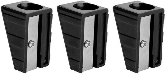Billiard Pool Cue Tip Shaper Set van 3, Draagbare Tip Trimmer en Reparatietool voor Biljartkeu Accessoires