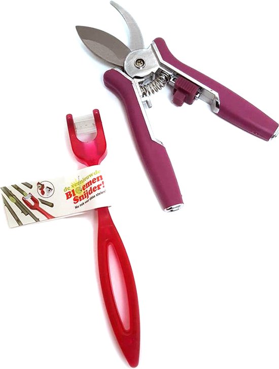 Bloemensnijder & snoeischaar kleintje knip - Voordeelset van DUMO Varium