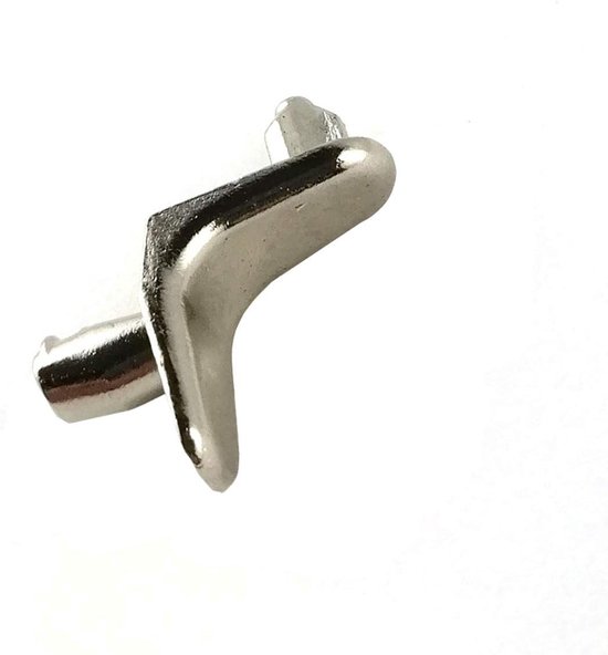 Bodemdragers met Neus - Verzinkt Staal - Voor 5 mm Gaten - Voor Plank- en Vakkenplanken