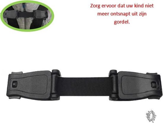 Bravissimi Gordelclip voor de autostoel inclusief een hoesje - Baby & Kinderen Gordelclip – veiligheidsgordel - Gordelversmaller - Gordel verkleiner auto - Autogordel clip – veiligheidsgordel riem - Gordelklem (zwart). van BRA