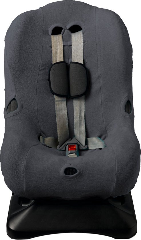 Briljant Baby - Autostoelhoes 1+ - Badstof - Antraciet - Zomerhoes - Groep 1 van Briljant