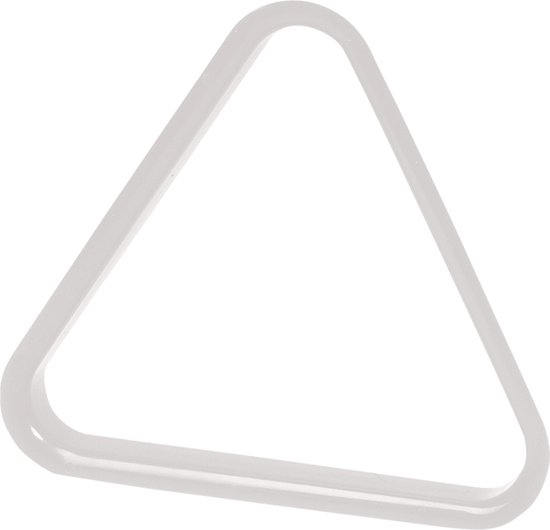 Buffalo 8-ball triangel pool 57,2 mm wit van Buffalo