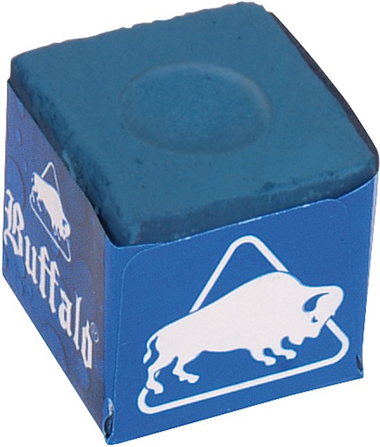 Buffalo biljart krijt blauw (12st.)